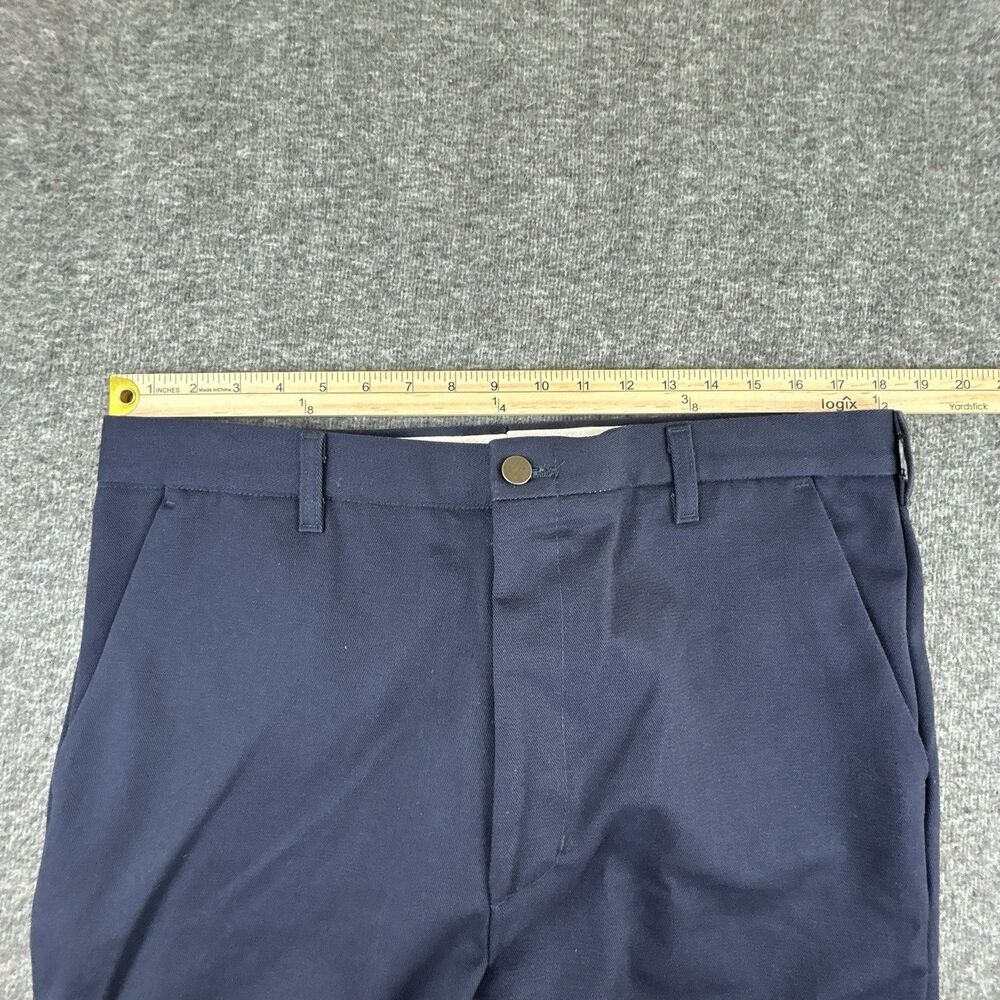 Steelguard Essentials FR Pants 2112 Mens Sz 36x32 Navy CAT 2 Chino ATPV 12.2 - Picture 8 of 10